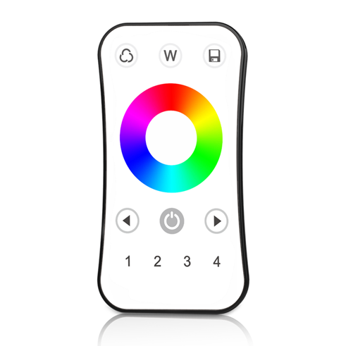 4 Zones RF 2.4G LED RGB Remote R8 For RGB or RGBW LED controller, dimming driver or smart lamp
